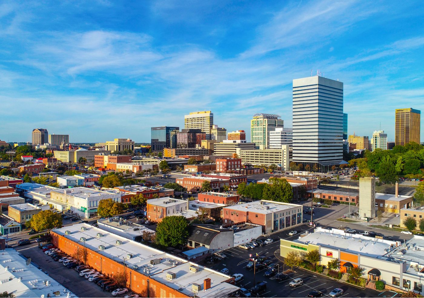 Cityscape of Columbia South Carolina