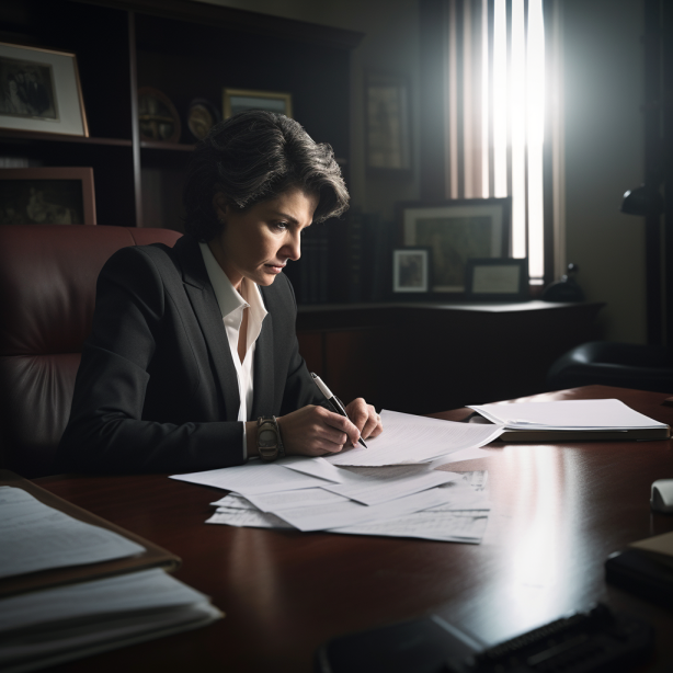 A Spartanburg car accident lawyer reviews case documentation