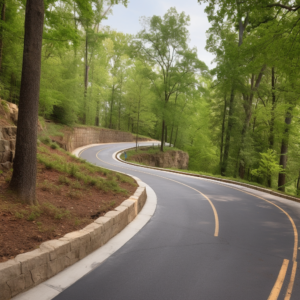 A dangerously curved road