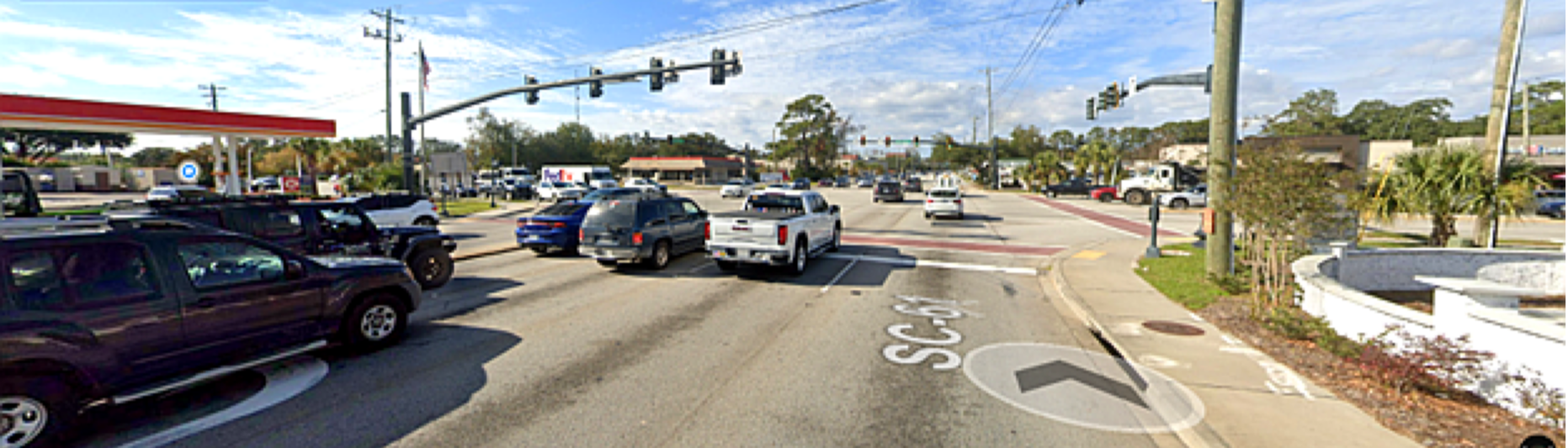 Sam Rittenberg Blvd. And Ashley River Rd. Intersection